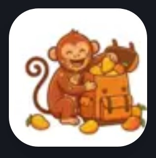 Monkey Eating Mango