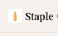 Staple