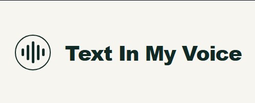 TextInMyVoice