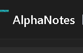 AlphaNotes