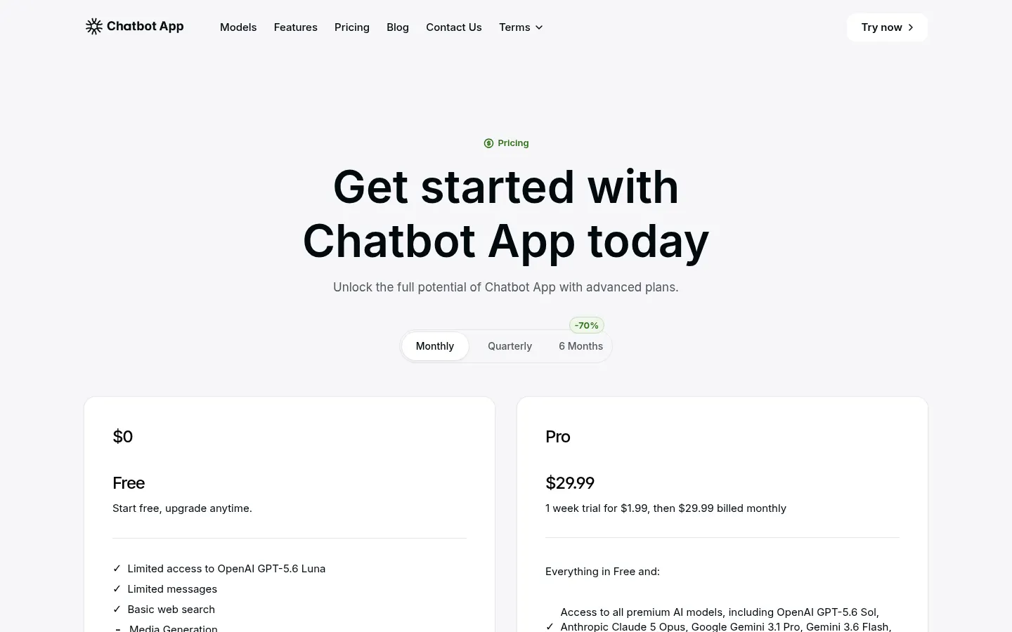 Chatbot App screenshot 2