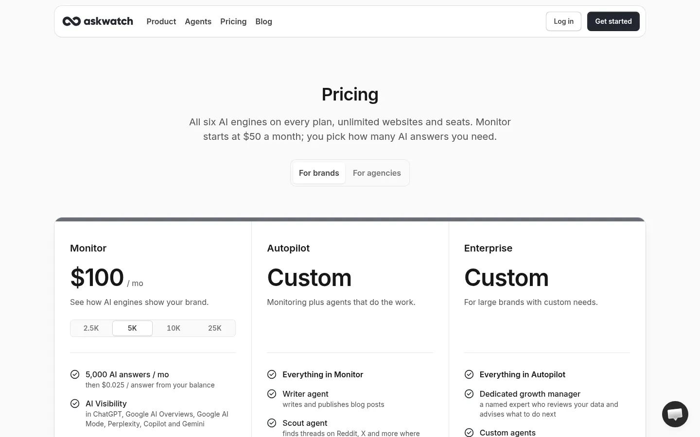 AskWatch screenshot 2