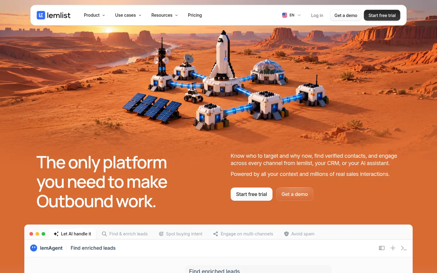 Lemlist screenshot 1