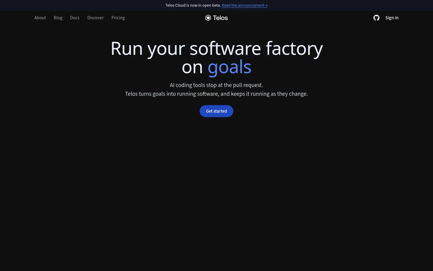 Telos screenshot 1