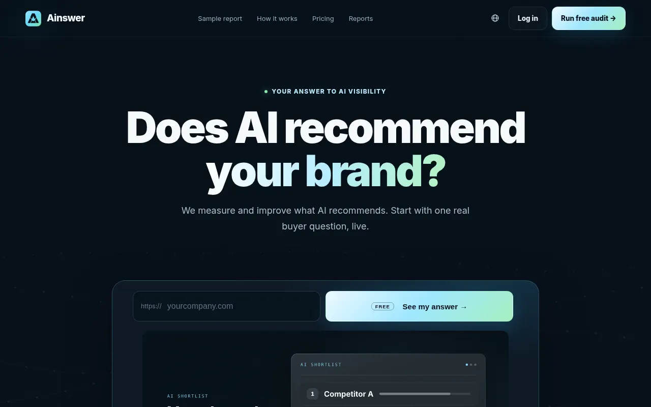 Ainswer screenshot 1