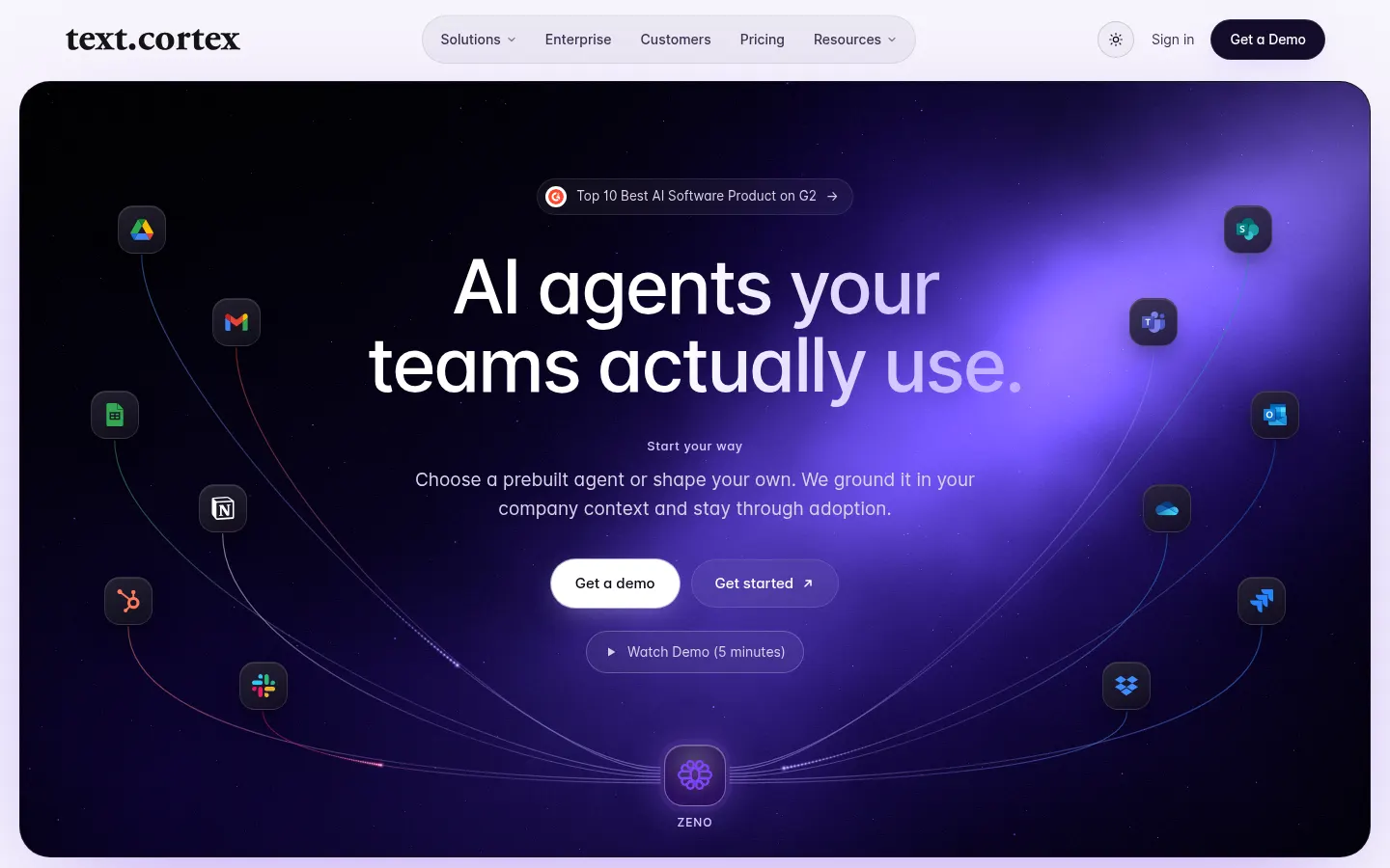 TextCortex screenshot 1