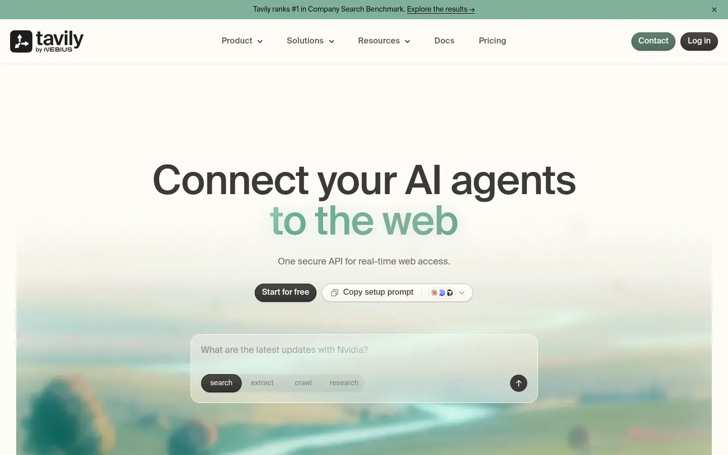 Tavily screenshot 1