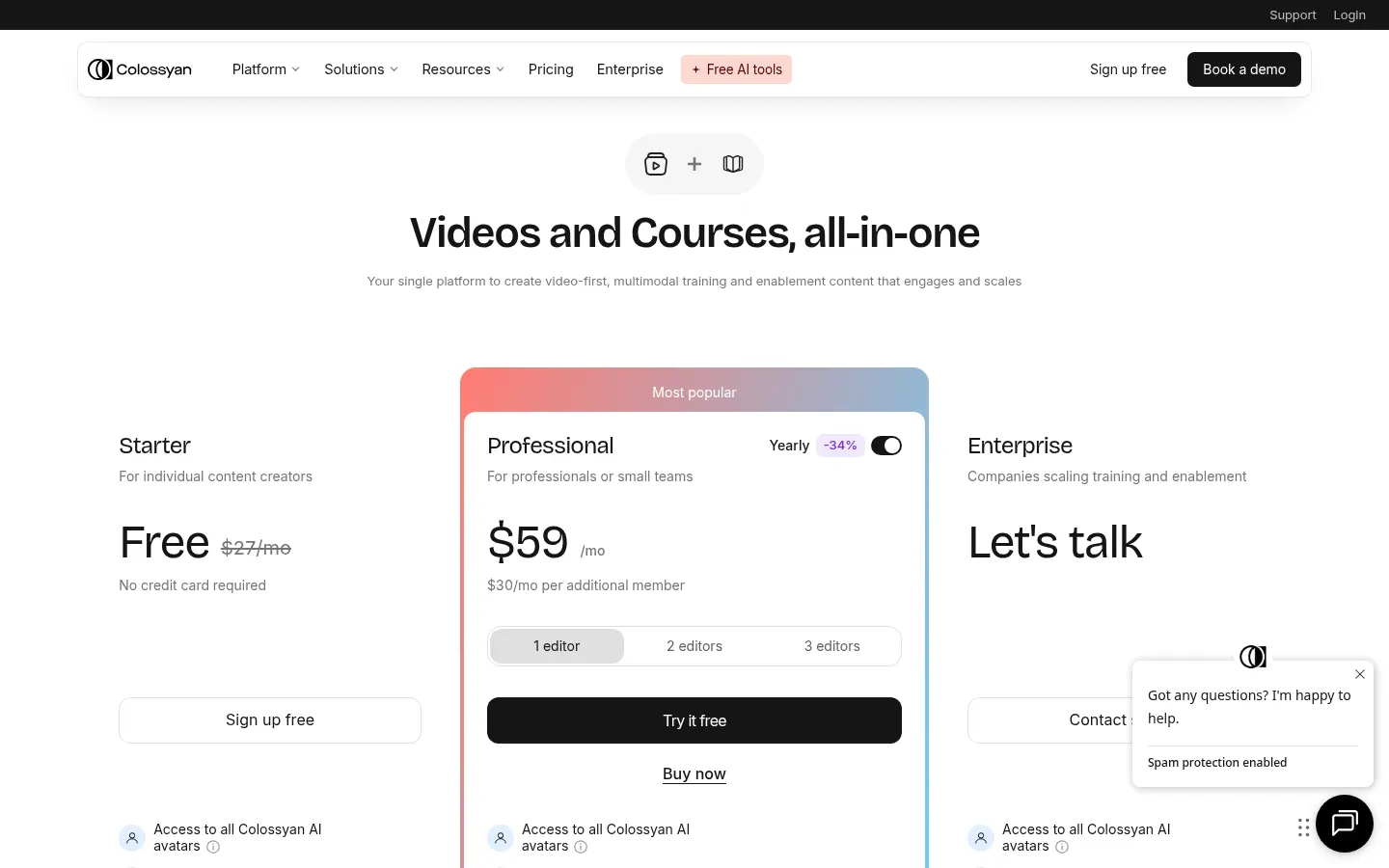 Colossyan screenshot 2