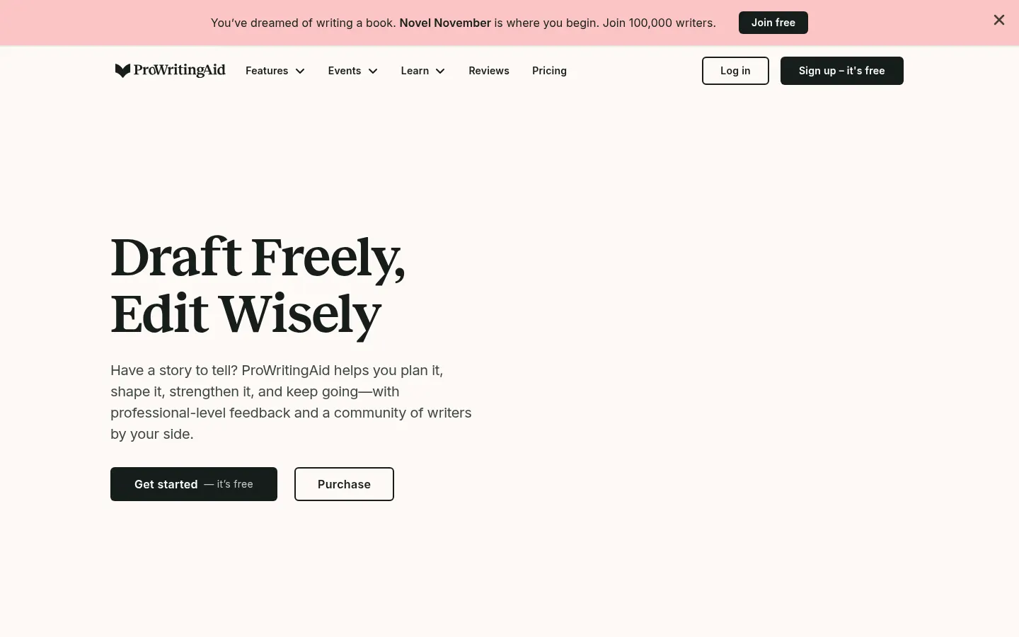 ProWritingAid screenshot 1