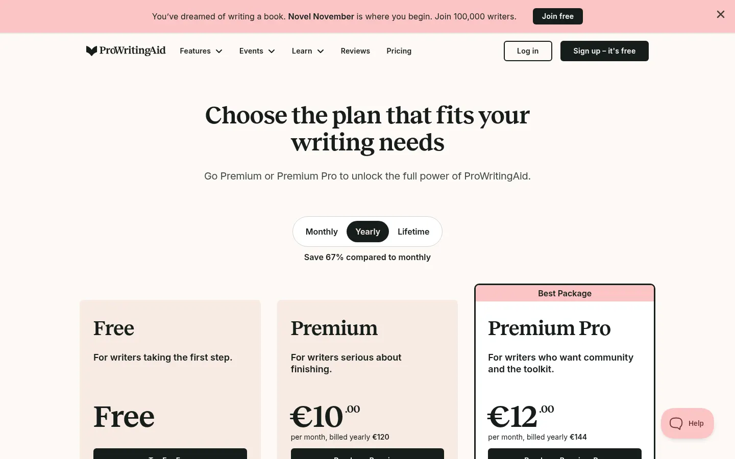 ProWritingAid screenshot 2