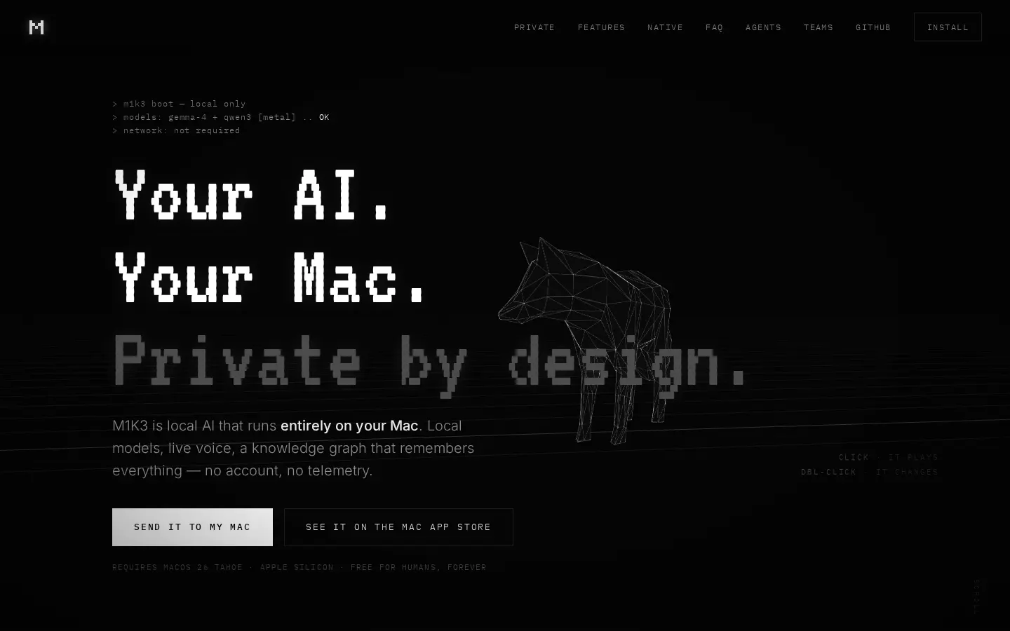 M1K3 screenshot 1