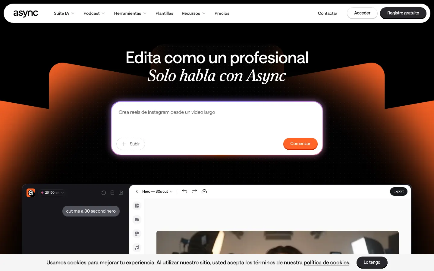 Async screenshot 1