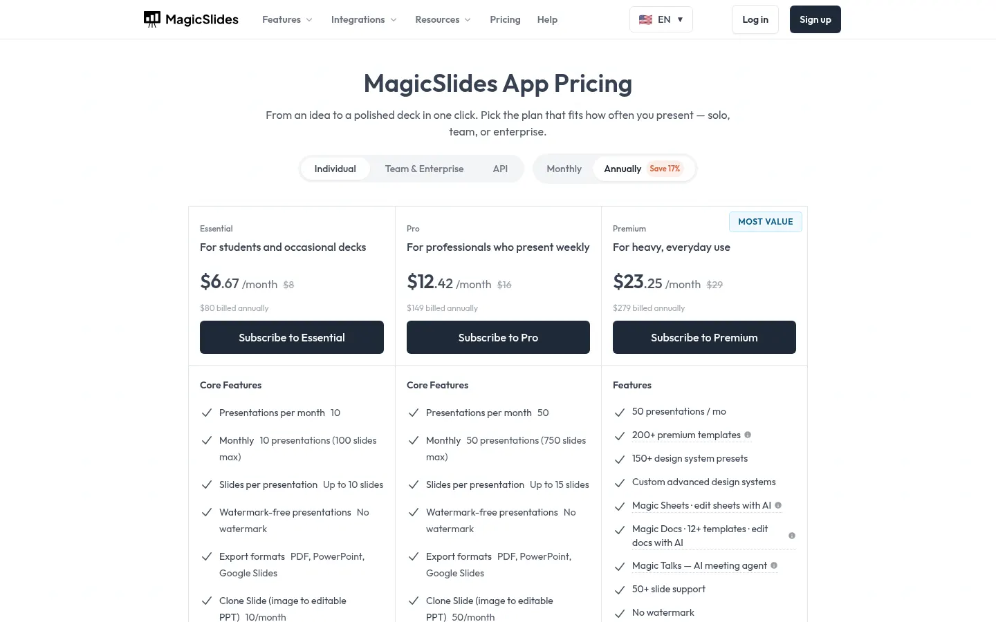 MagicSlides screenshot 2