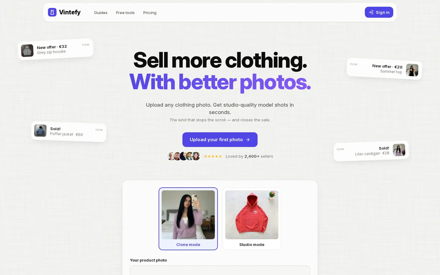 Vintefy screenshot 1