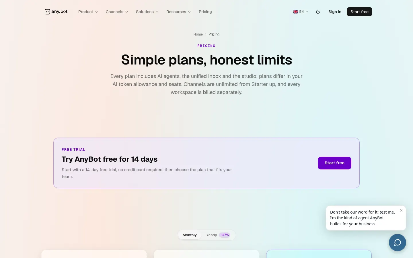 AnyBot screenshot 2