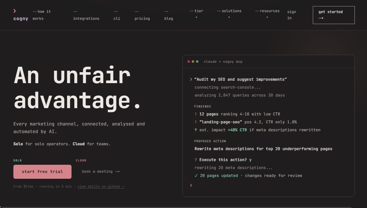 Cogny screenshot 1