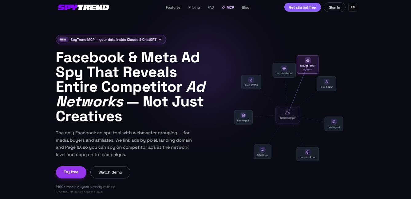 Spytrend screenshot 1