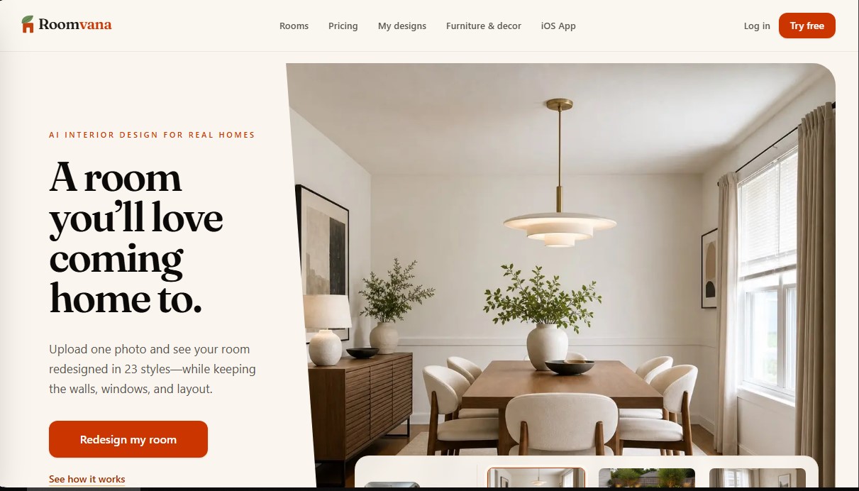 Roomvana screenshot 1