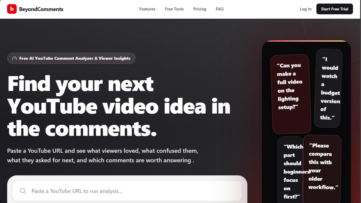BeyondComments screenshot 1