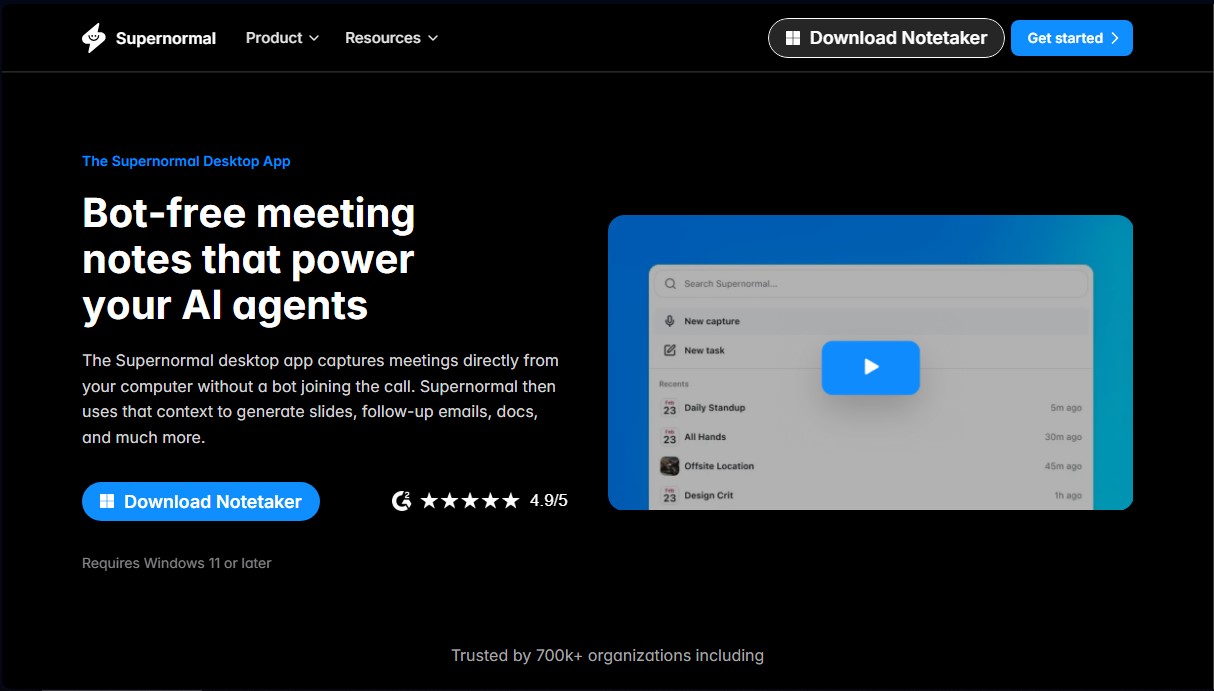 Supernormal App screenshot 1