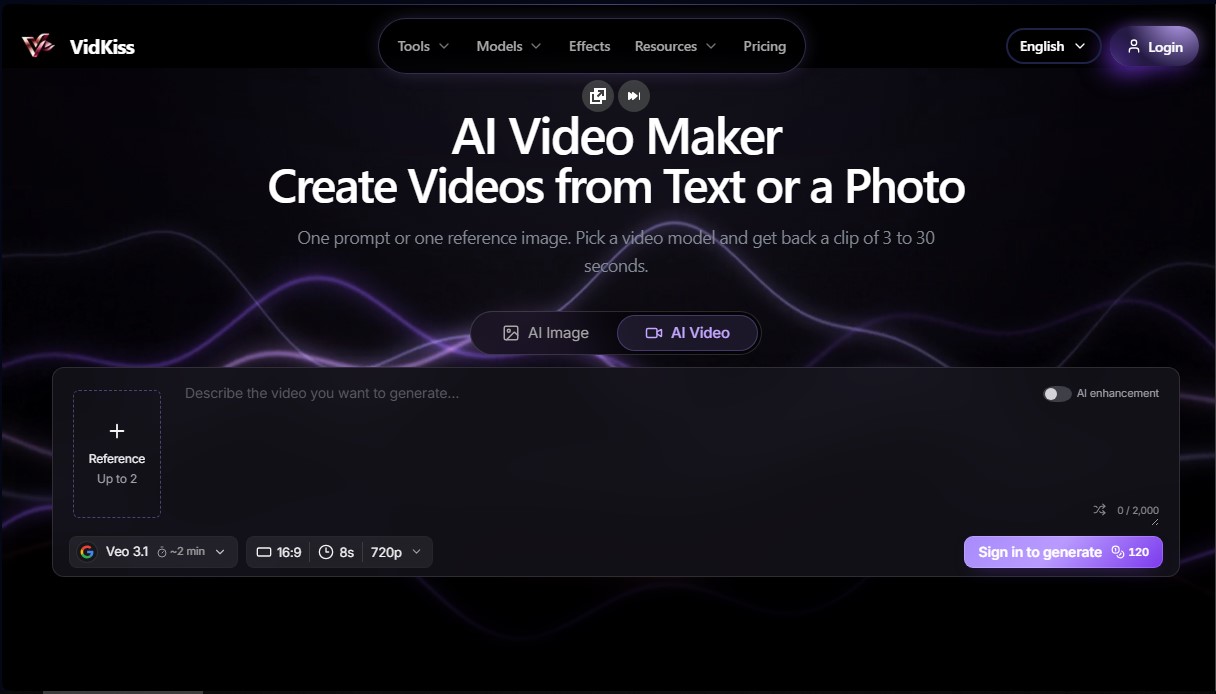 VidKiss screenshot 1