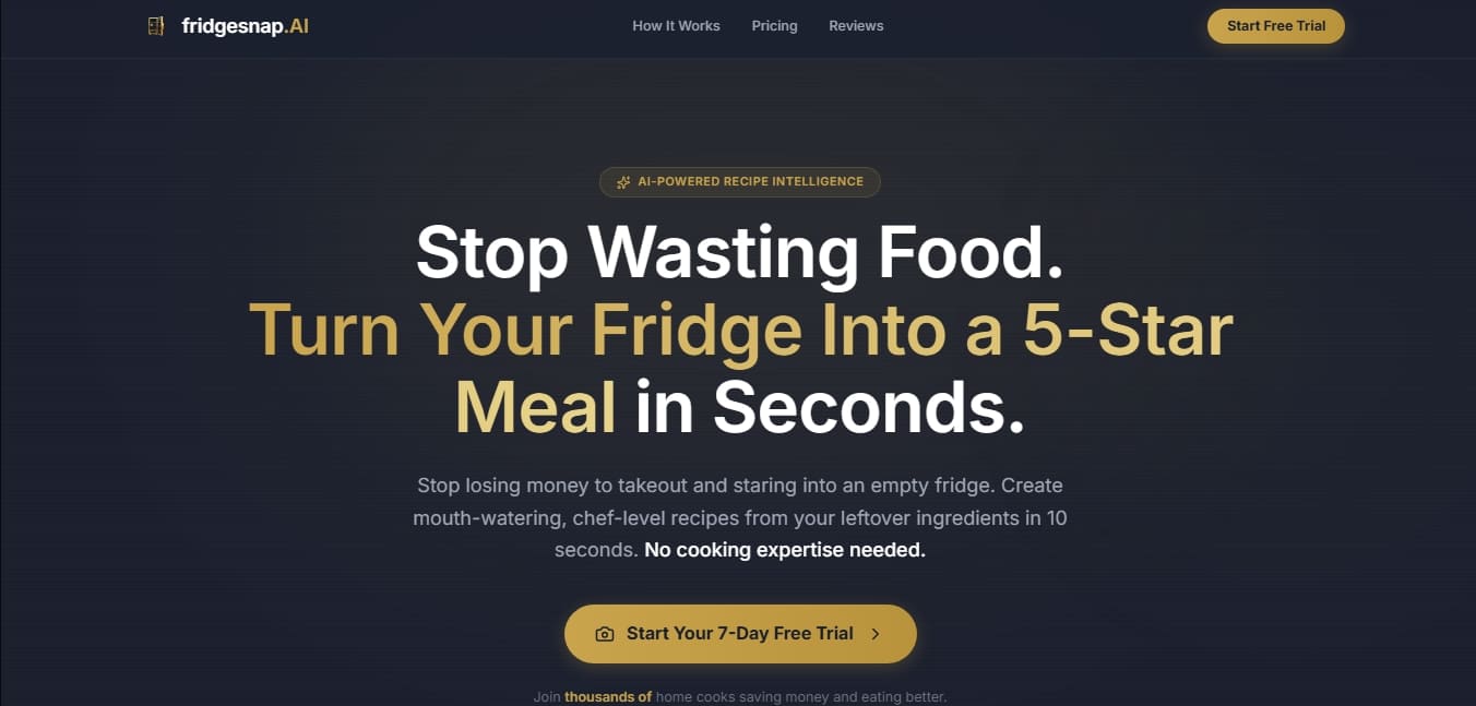 fridgesnap.AI screenshot 1