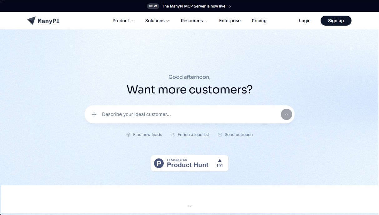 ManyPI screenshot 1