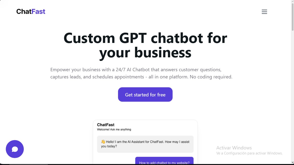 ChatFast screenshot 1