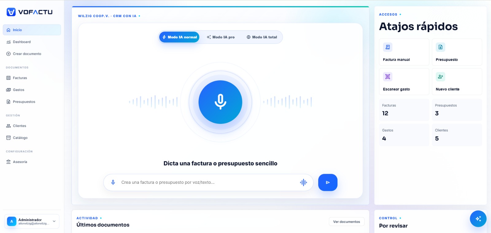 VoFactu screenshot 1