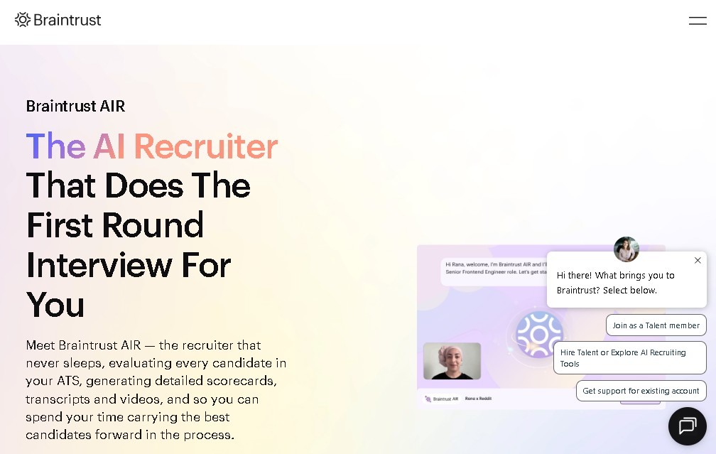 Braintrust AIR screenshot 1