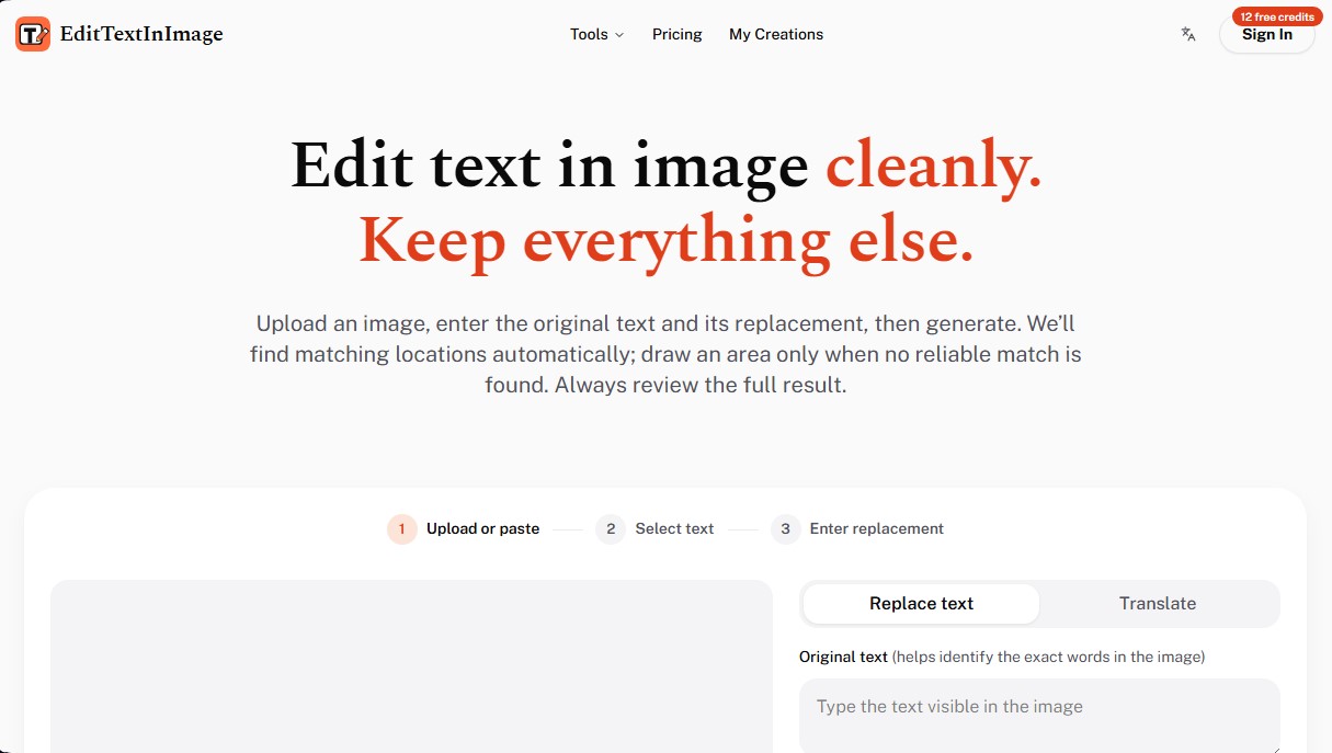 EditTextInImage screenshot 1
