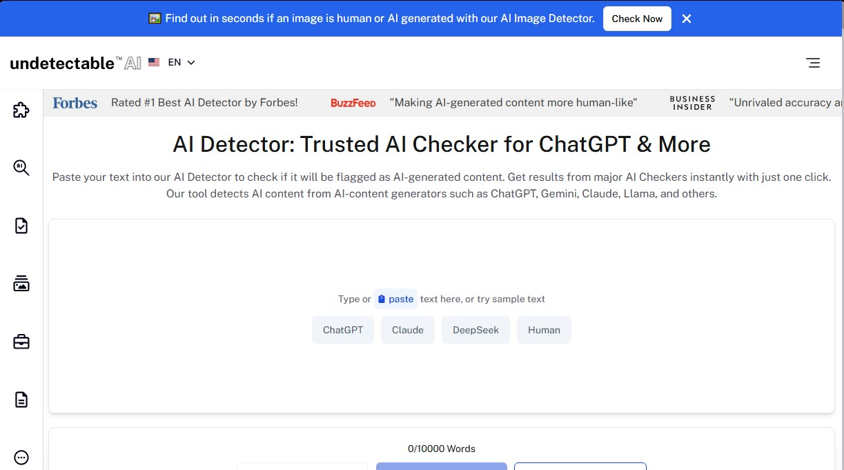 Undetectable AI screenshot 1