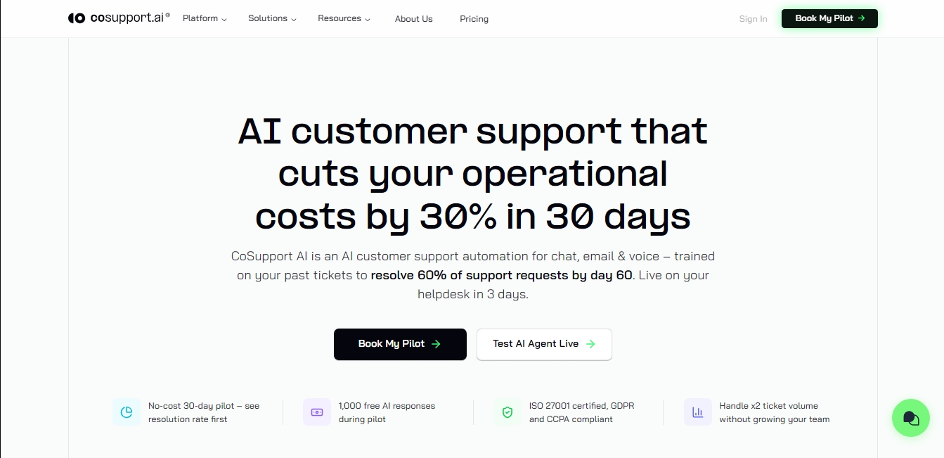 CoSupport AI screenshot 1