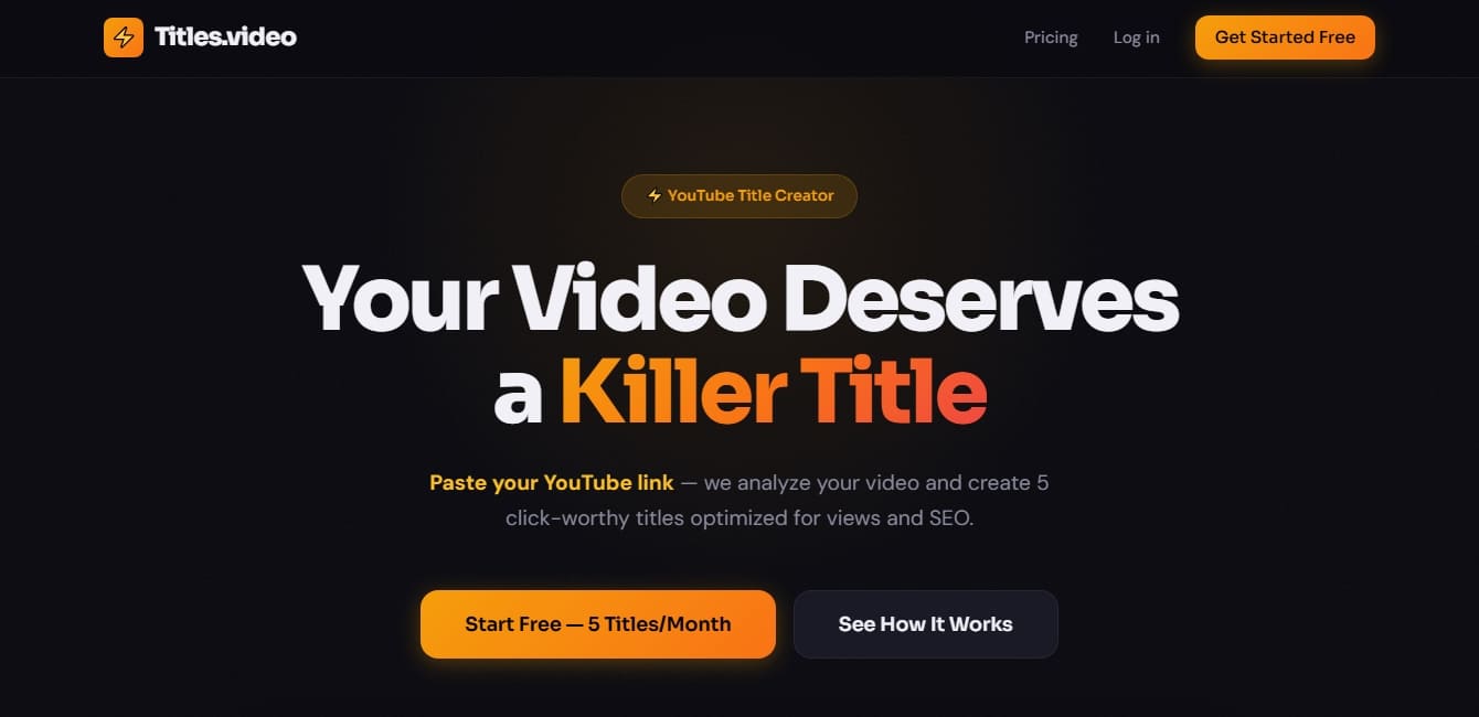 Titles.video screenshot 1