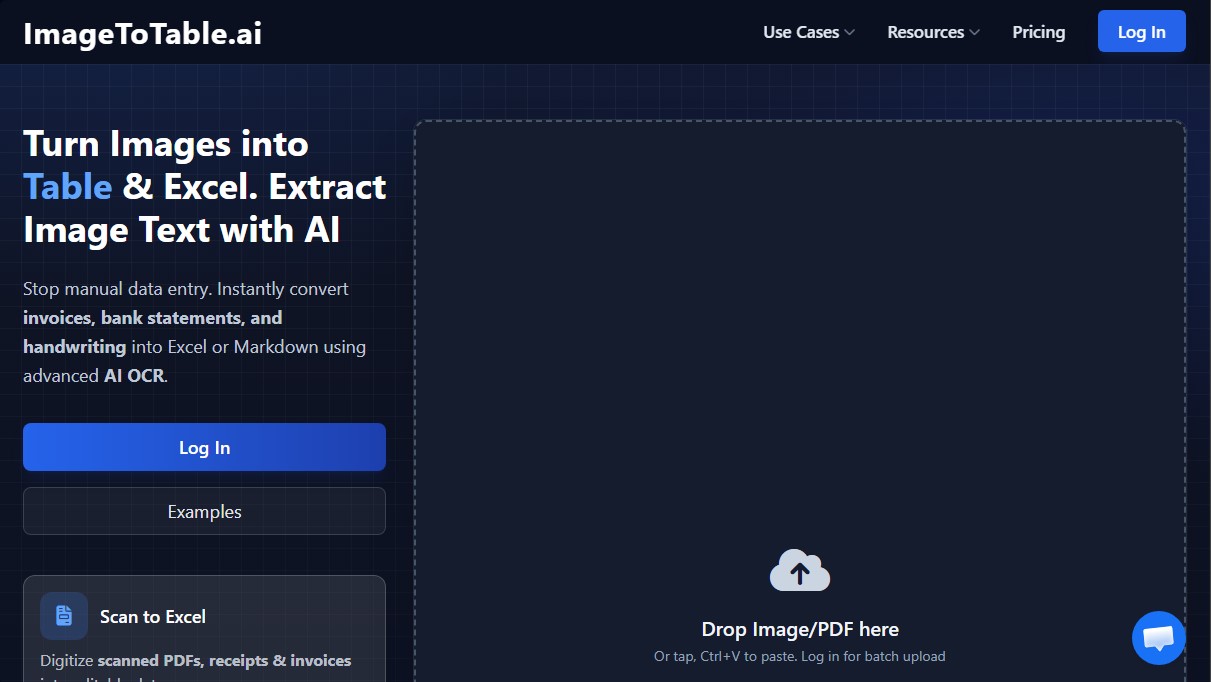 ImageToTable.ai screenshot 1