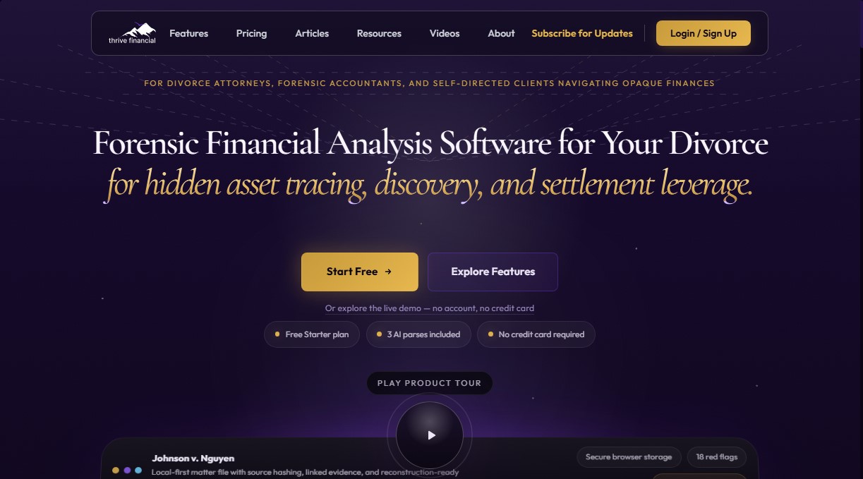 Thrive Financial screenshot 1