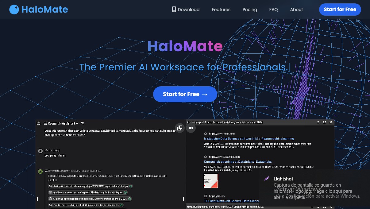 HaloMate screenshot 1