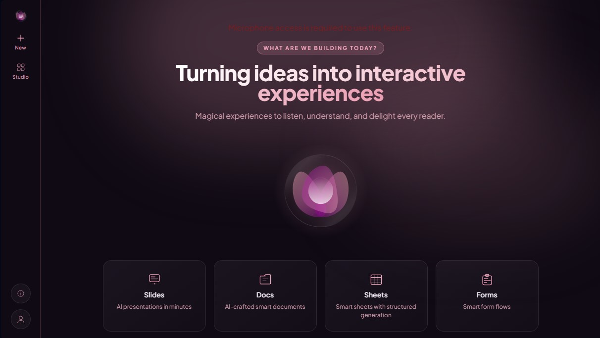 WZRD screenshot 1