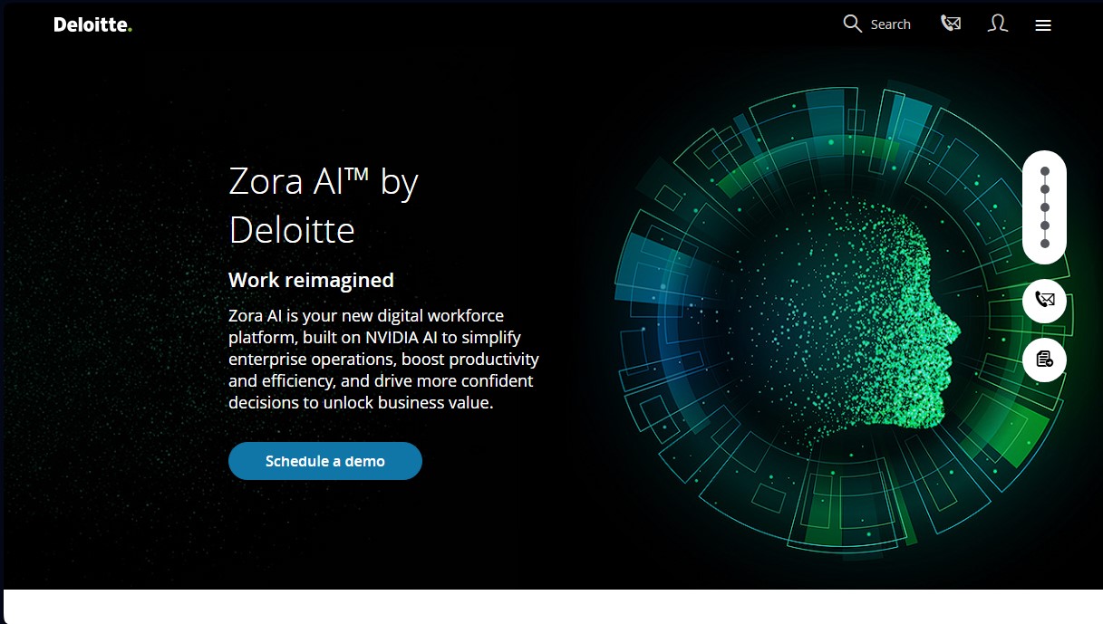 Zora AI by Deloitte screenshot 1