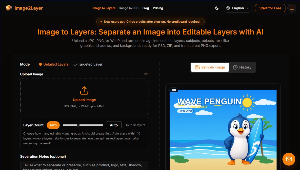 Image2Layer screenshot 1