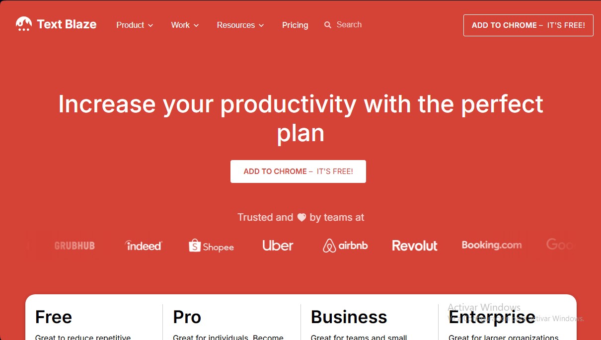 Text Blaze screenshot 1