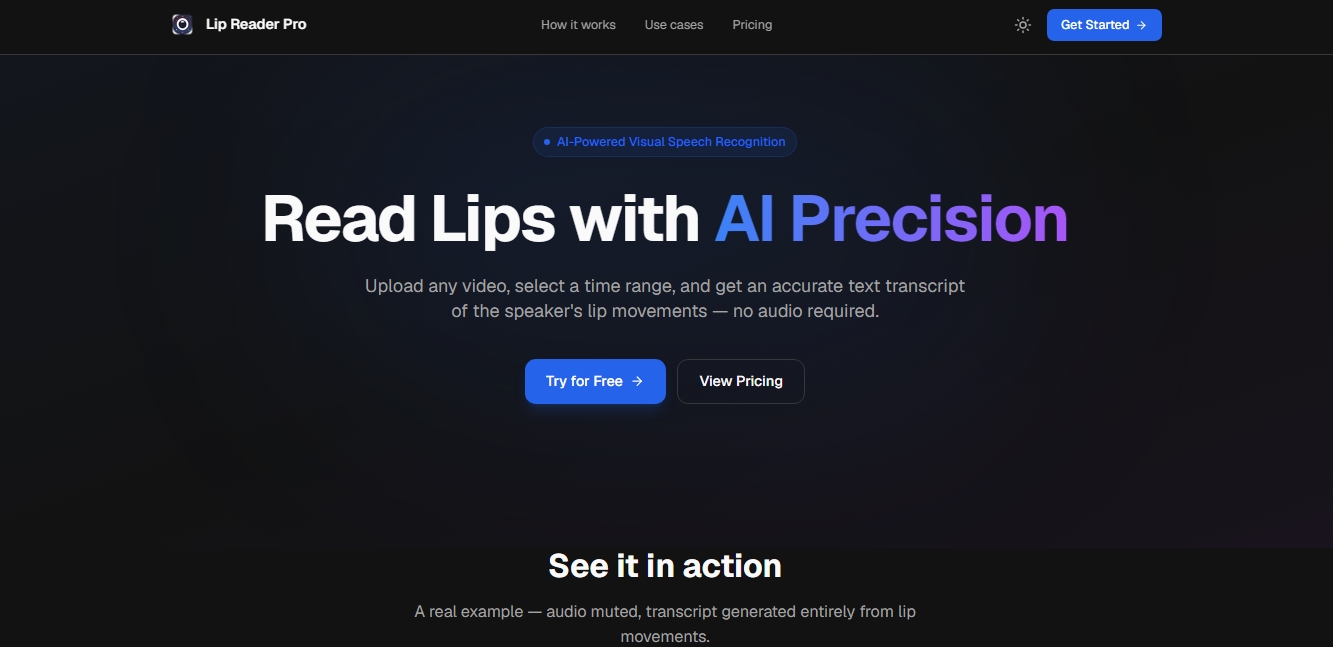 Lip Reader Pro screenshot 1