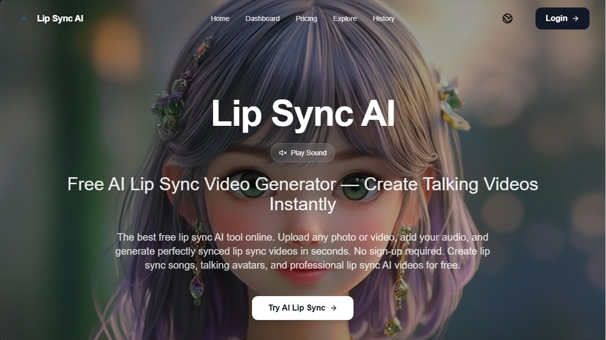 Lip Sync AI screenshot 1