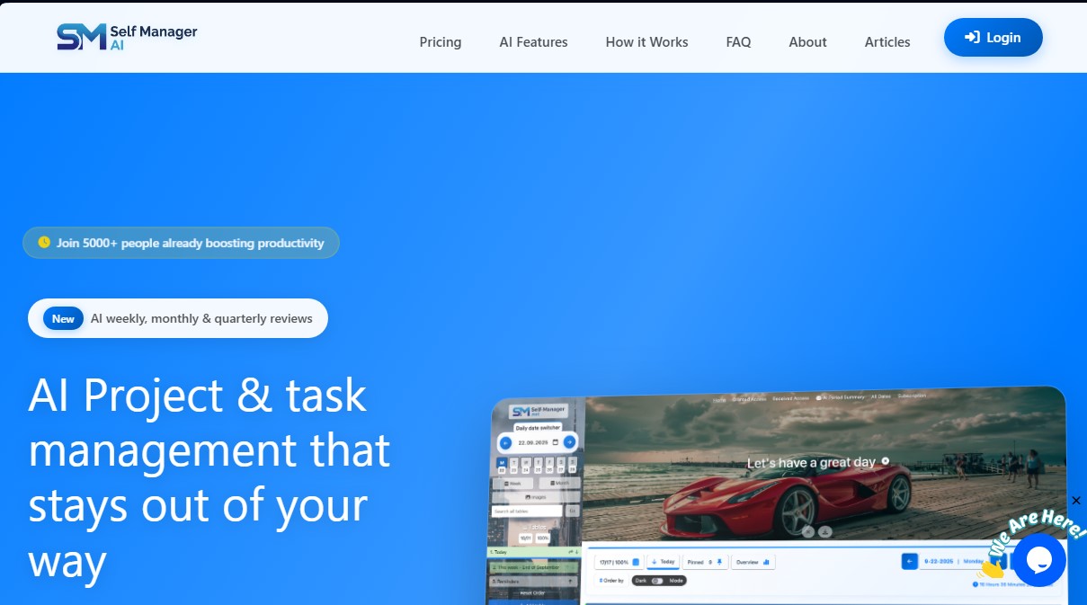 SelfManager AI screenshot 1