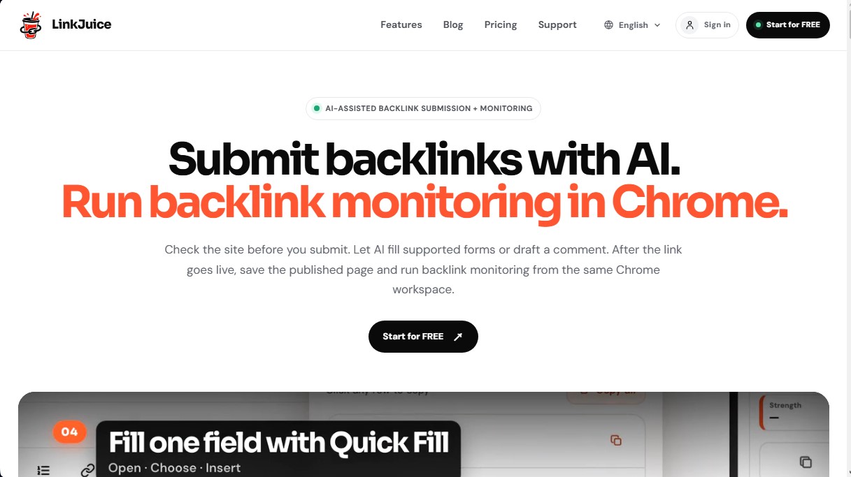 LinkJuice screenshot 1