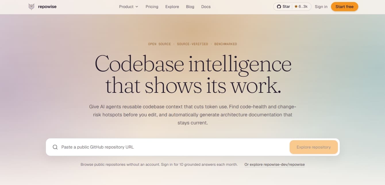 Repowise screenshot 1