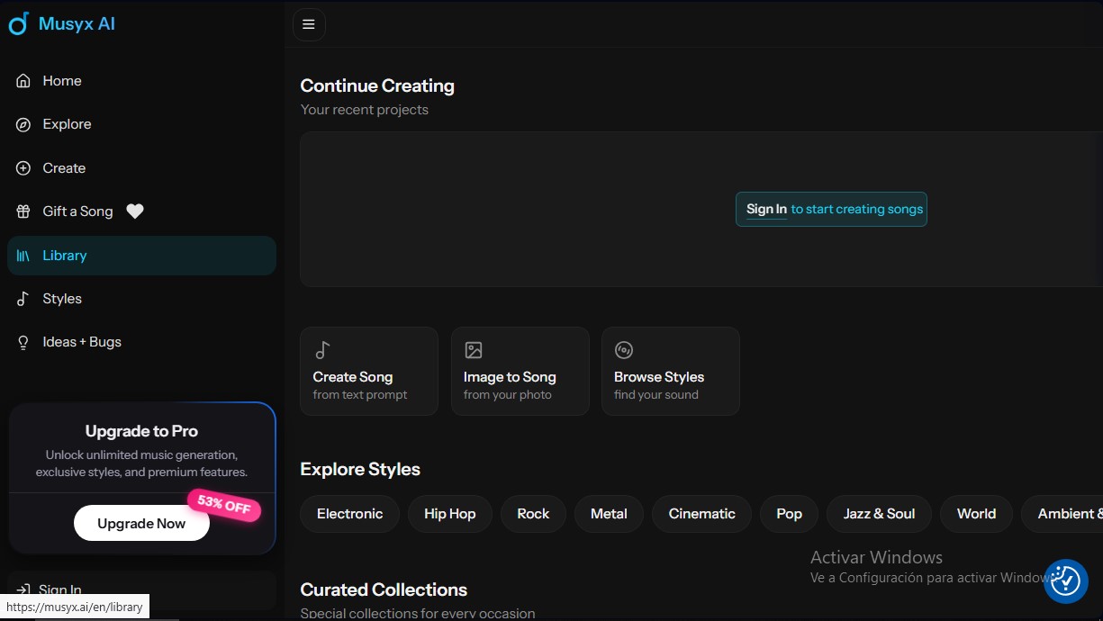 Musyx AI screenshot 1