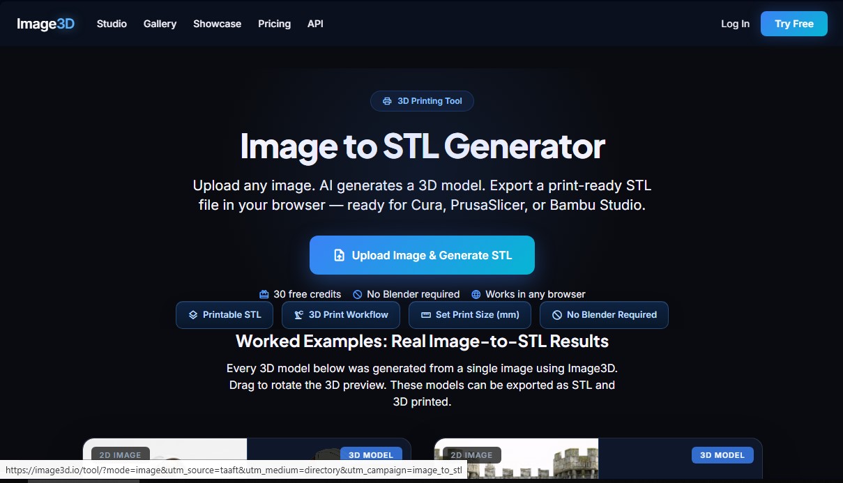 Image3D.io screenshot 1