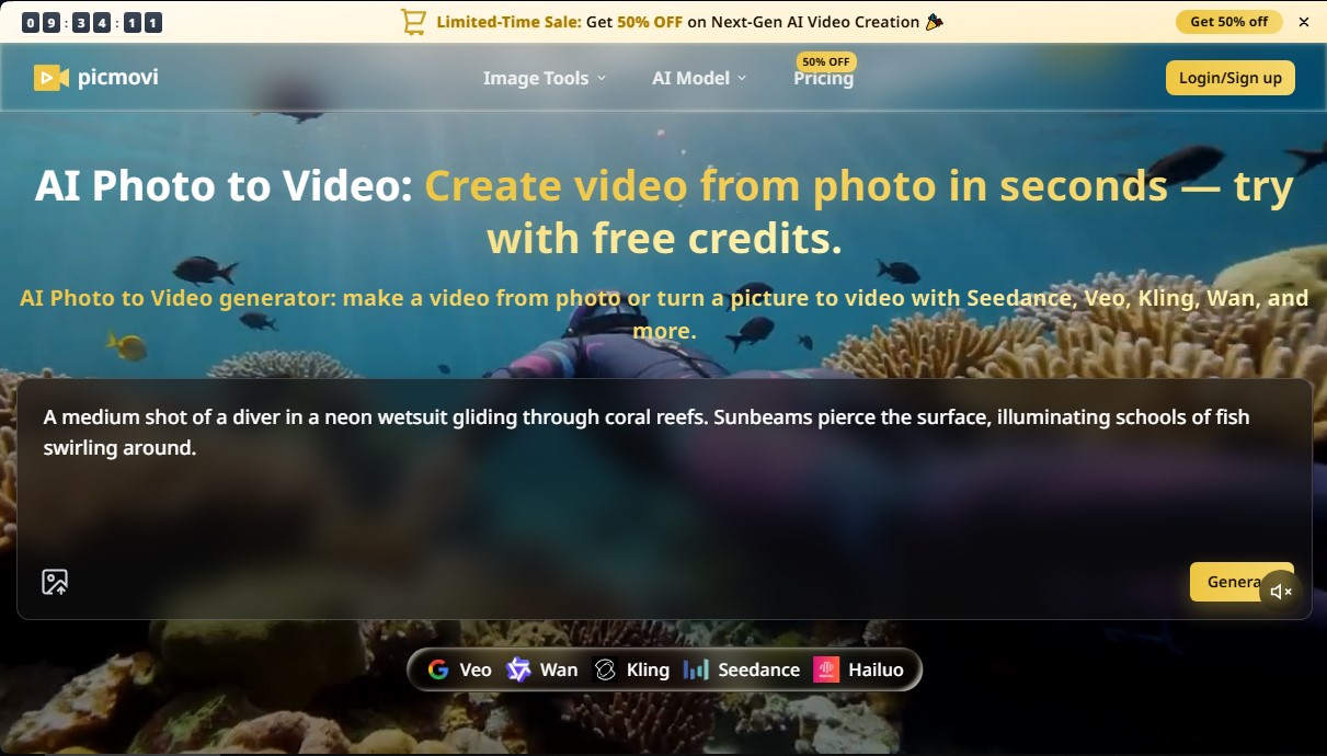 Picmovi screenshot 1