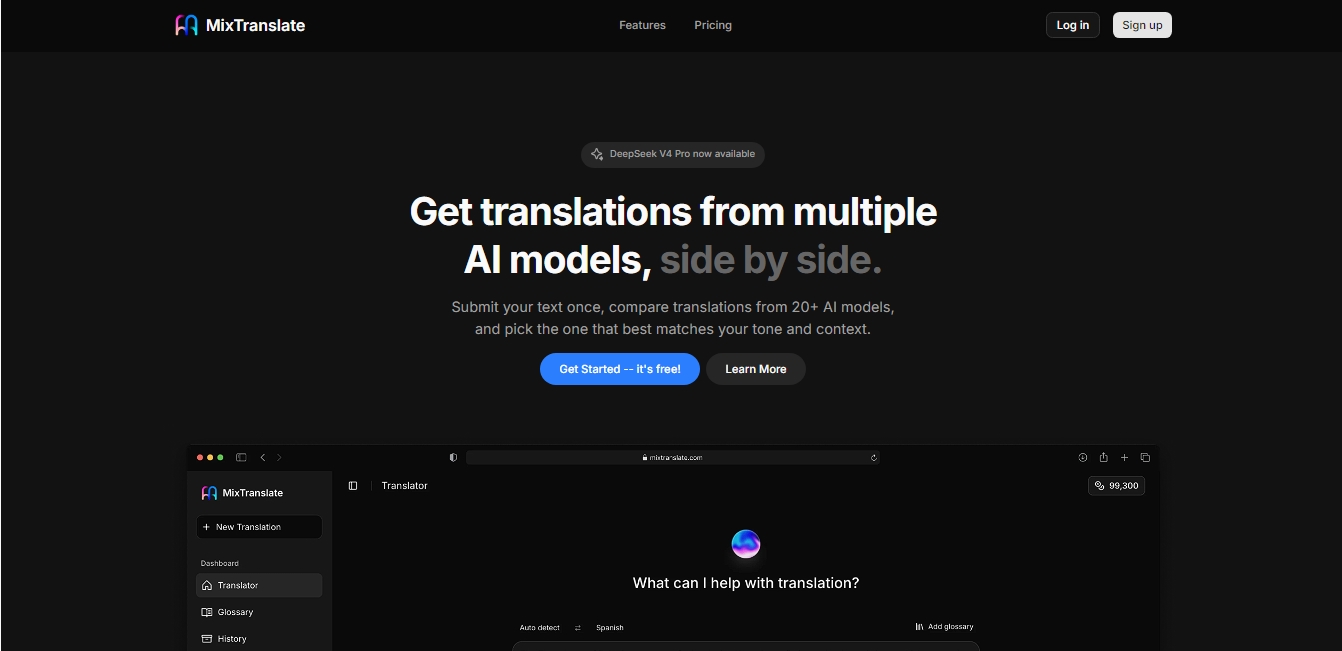 MixTranslate screenshot 1